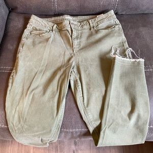 Green old navy jeans